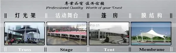 table for 500-1000people China wedding tent