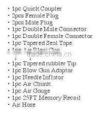 pneumatic tool of Safety Air Blow Gun Kits