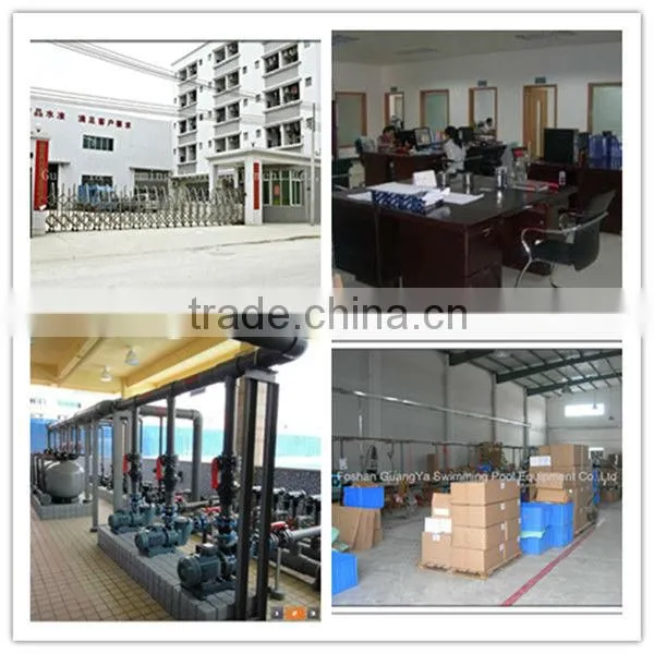 Swimming pool equipment for swimming training