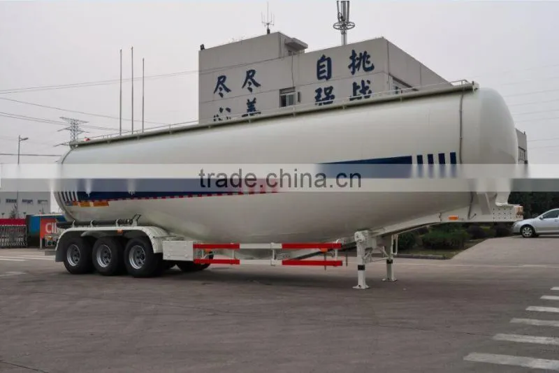 bulk cement tank semi-trailer 35-71cbm for sale