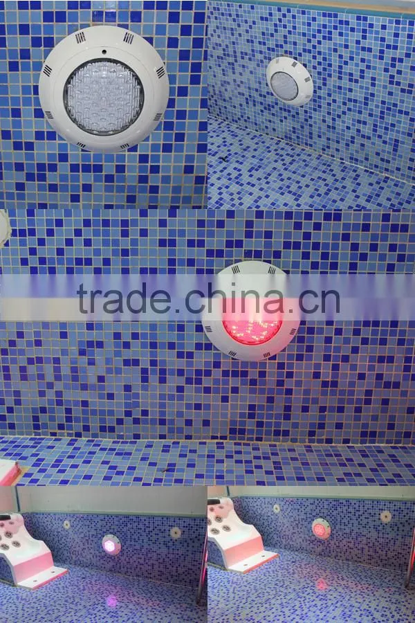 Factory approved ISO9001 / CE / ROSH AC12V 35W waterproof full color changing led swimming pool led light
