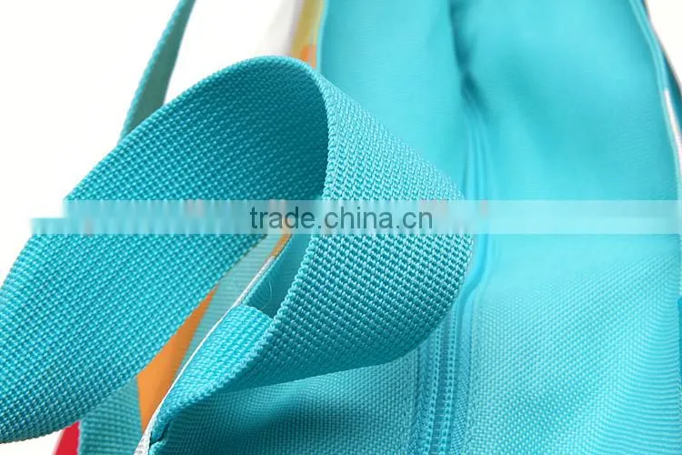 Fashionable high quality tote shopping waterproof promotional beach bag