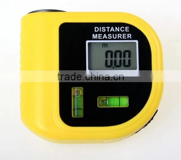 Digital Ultrasonic Distance Meter with Laser Pointer for Measuring Distance
