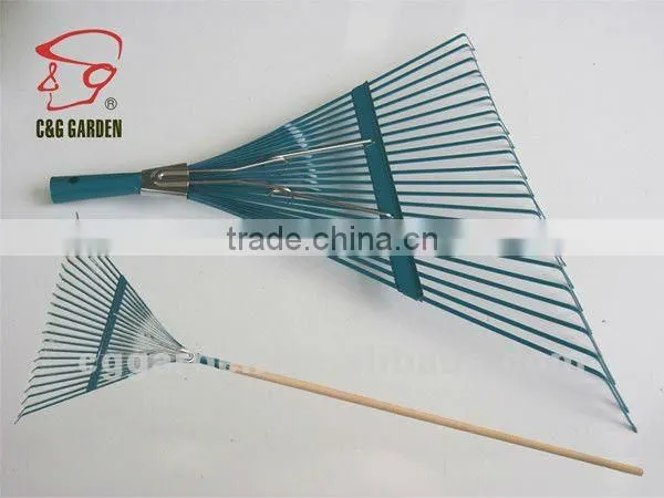 22 tine long handle leaf rake RK22-101
