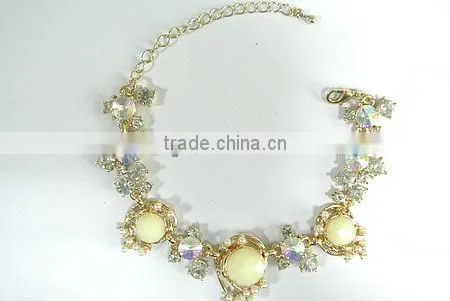 Crystal beaded bracelet fashion bracelet