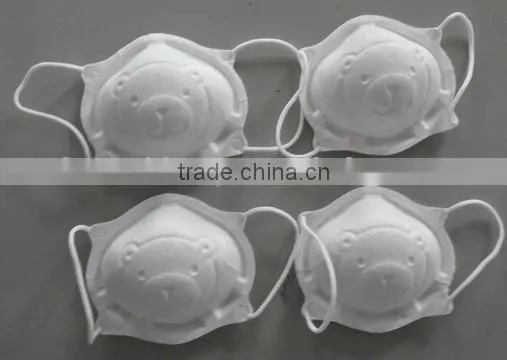 automatic ultrasonic cup N95 non woven dustproof mask making machine
