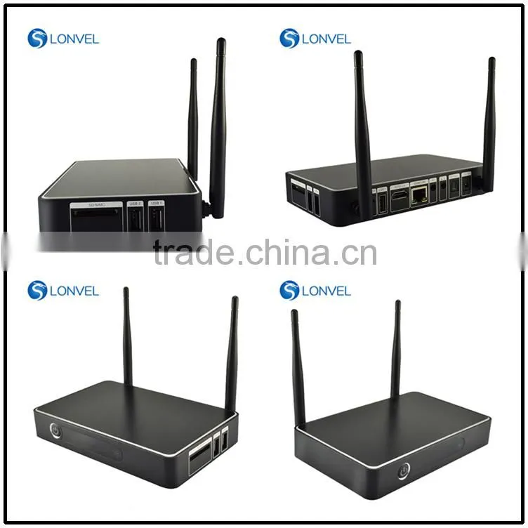 2016! QuadCore Aluminum case Amlogic S905 TV box Bluetooth 4.0 Box