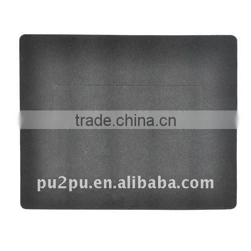 Promotional rubber pvc photo frame mouse pad with full color printing