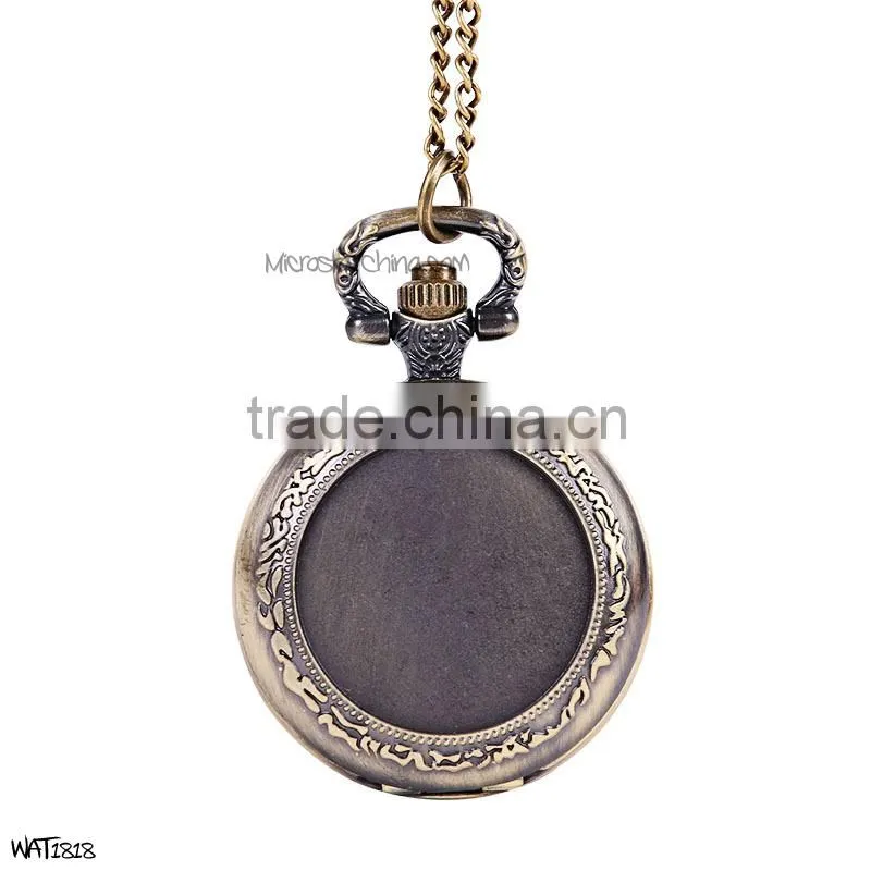 HOT Vintage Pocket Watch with Chain