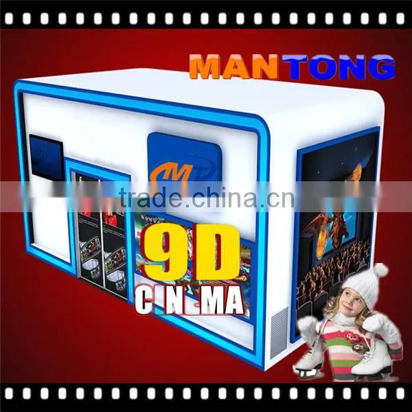 2015 Hot sale Jurassic World the animatronic dinosaur of cabin 5D cinema from Mantong