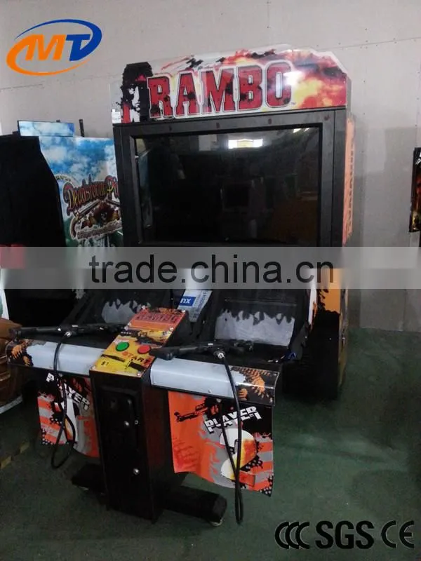 2016 Indoor simulator arcade shooting game machine /amusement arcade game machine for sale