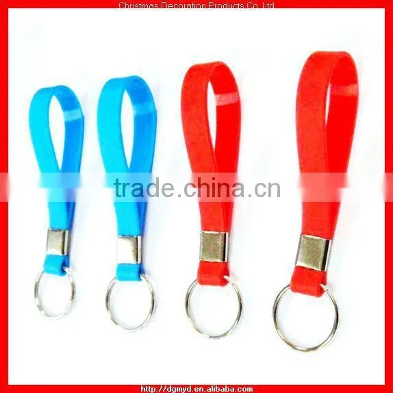 cheap silicone key chain with cute animal (kms-0936)