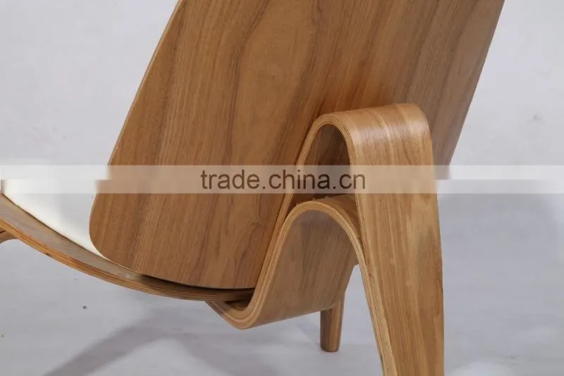 Replica CH07 plywood hans wegner shell chair