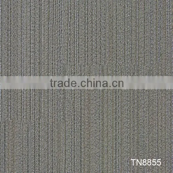 High wearproof commercial nylon carpet tile 50*50