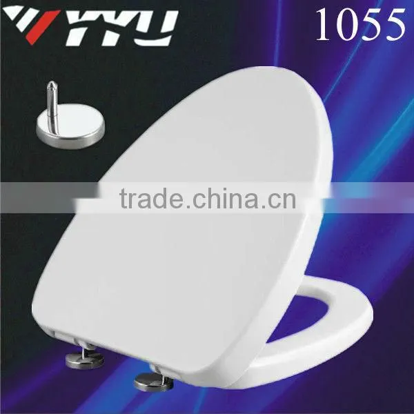 1055 Toilet Seats; Soft-Closing Toilet Seat Cover PP Plastic Ceramic Toilet Seats