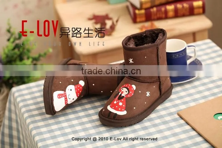 NO.U036C Hot sales high quality and cheap china baby shoes girl boots