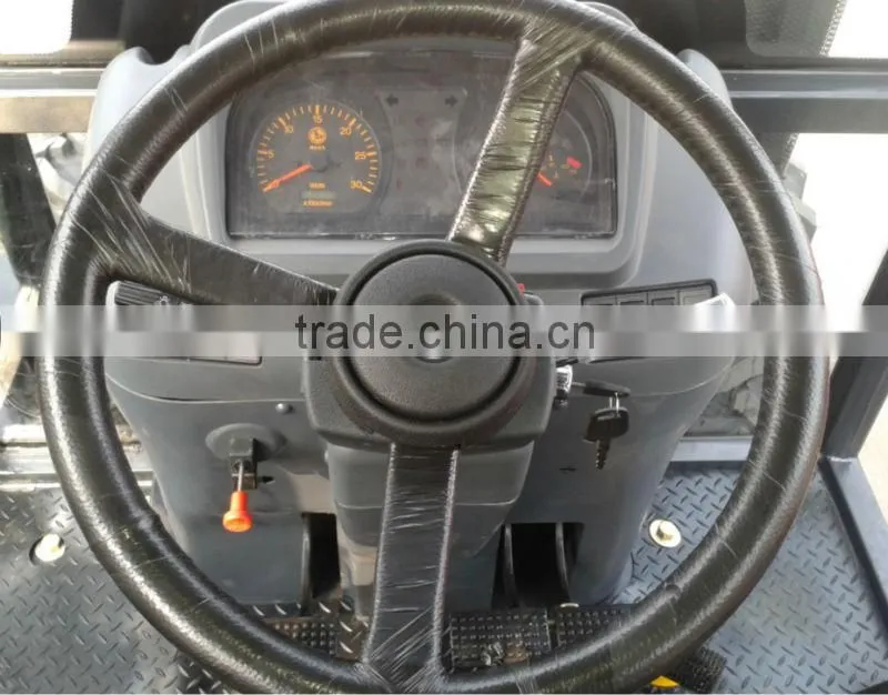 Africa hot selling DQ804B 80HP 4WD wheel farm tractor with Cabin
