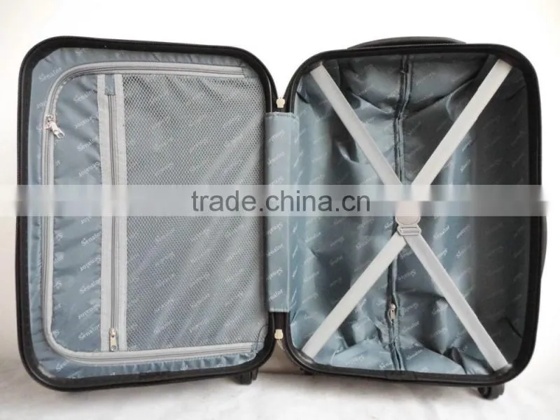 Printed DUBAI Tower ABS+PC trolley luggage case