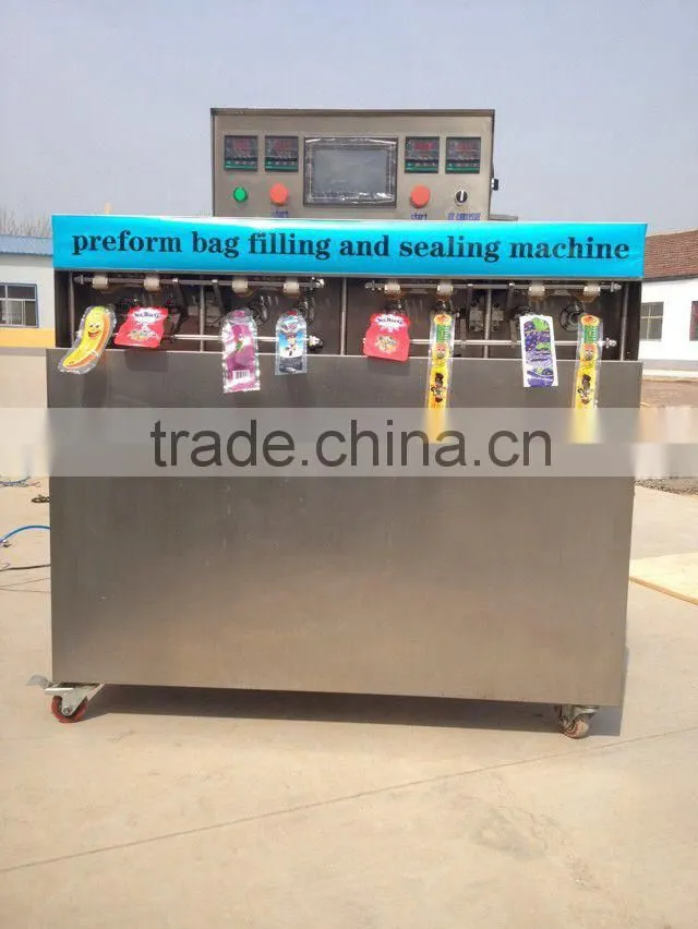 orange juice /apple juice juice pouch packing machine factory