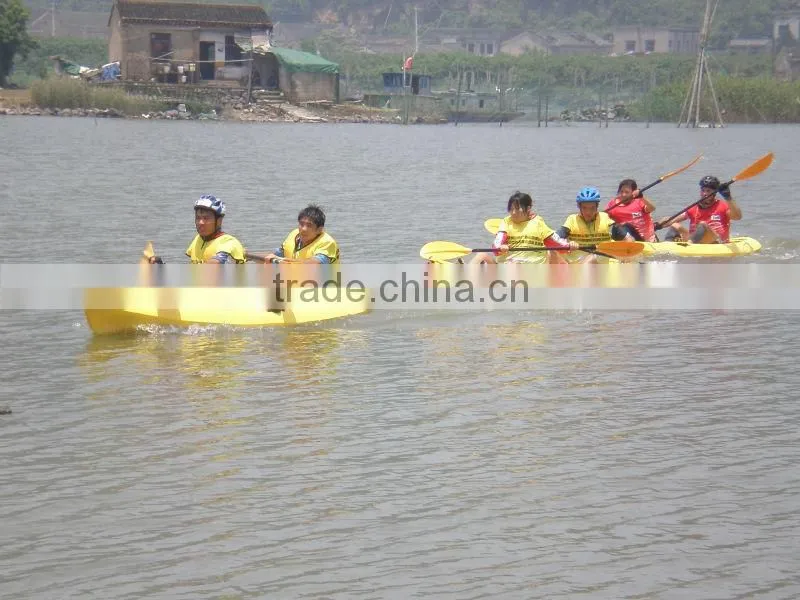 LLDPE double sit on top fishing kayak