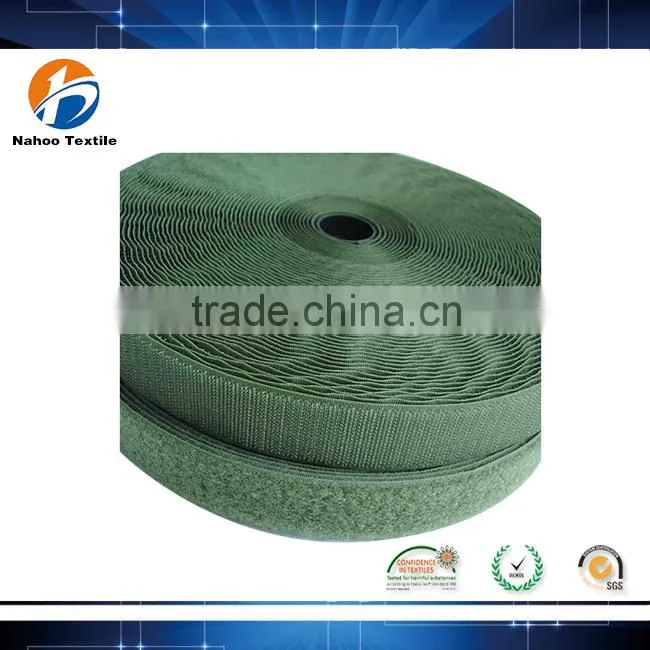 Iron-On, Heat Activated, High-frequency Hook and Loop , hook loop fastener tape