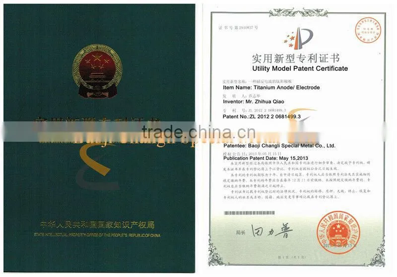 Titanium Ribbon Anode for Cathodic Protection