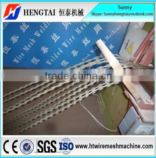 Competitive Price Energy Saving Concertina Razor Wire Making Machine/Razor Barbed Wire Machine China