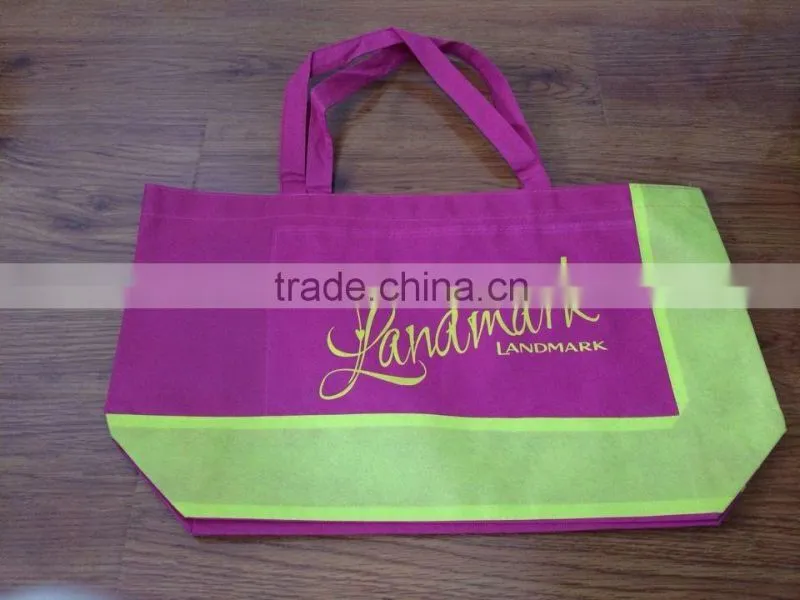customized low price foldable full color bag