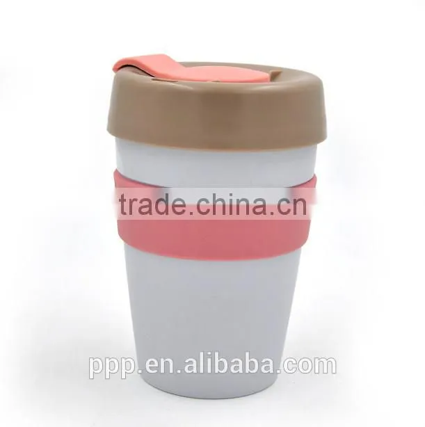 Custom Printed plastic coffee cup with lid Plastic Coffee Cup plastic cup