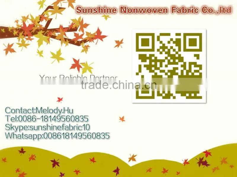 Spun bond nonwoven fabric non woven fabric for face mask cloth