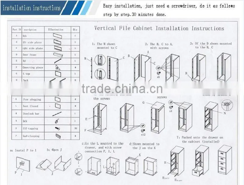 TJG best price steel pinnacle filing cabinets sale