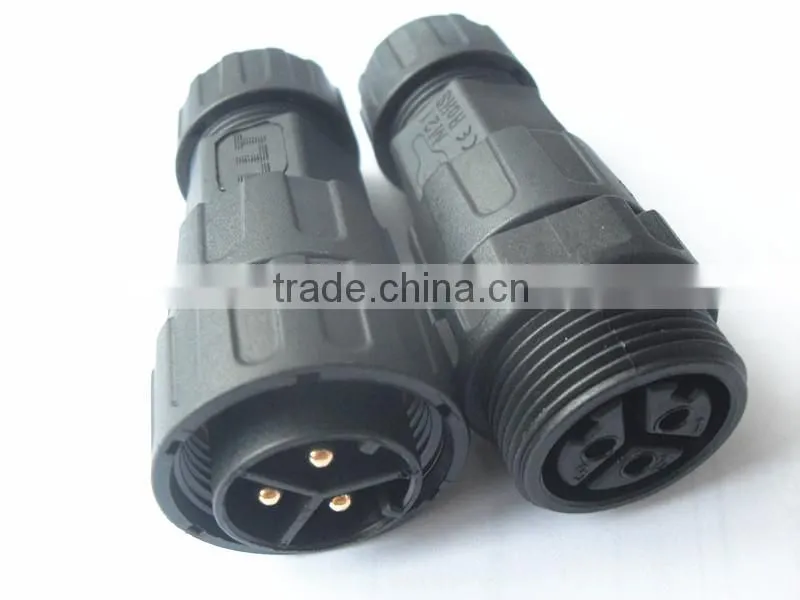 3 pin solar cable connector