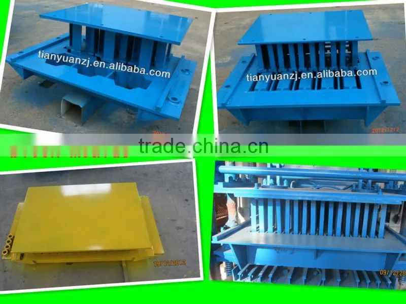 QT4-35 manual interlocking brick making machine for sale