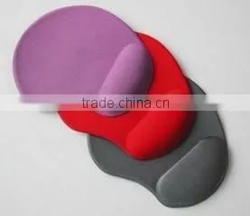 3D silicone rubber wrist rest mouse pad