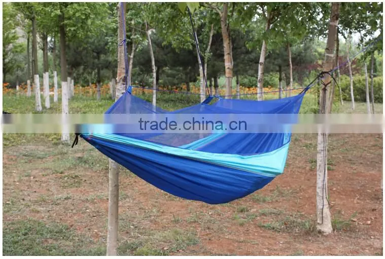 Wholesale Outdoor Portable Hammock Swing Bed with Mosquito Net
