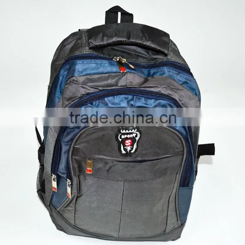 22L polyester sport school bag with comfort padding