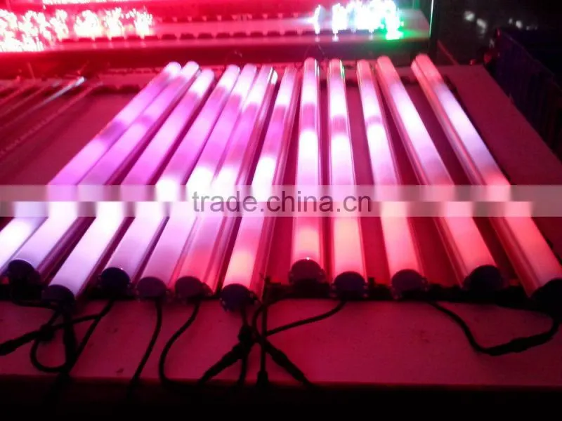 dmx rgb led digital tube programmable colorful led building lighting DC12V