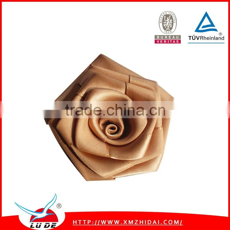 2015 hot sale wholesale mini satin ribbon roses