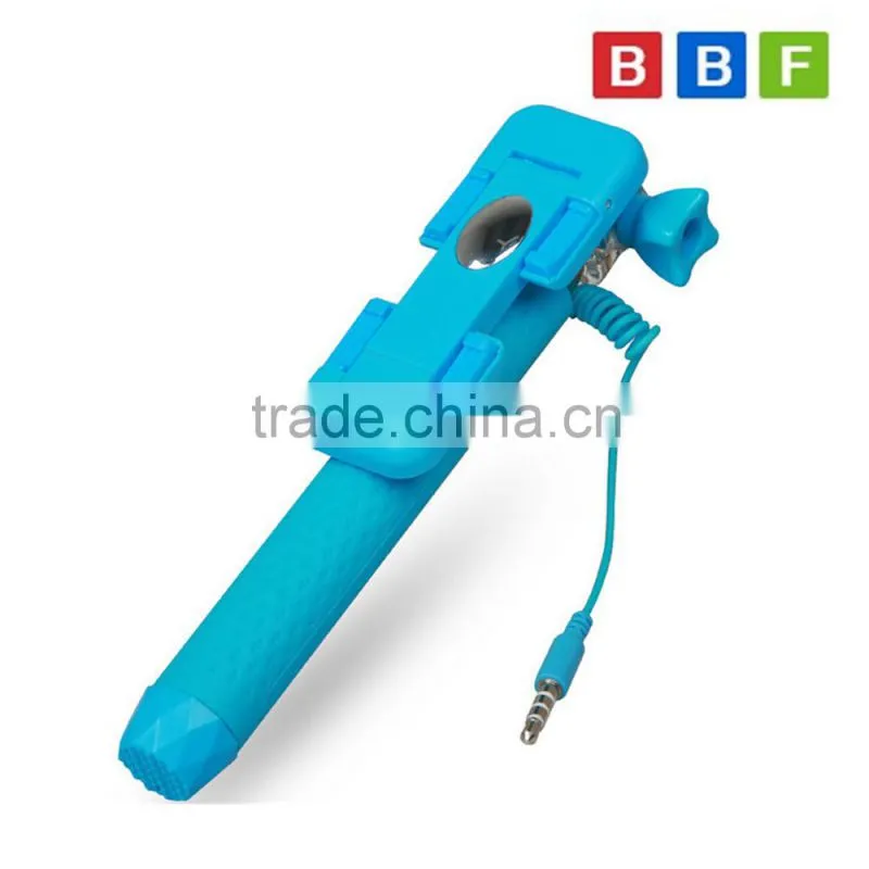 mini selfie stick , wired selfie stick for iphone 6 6s , for iphone selfie stick