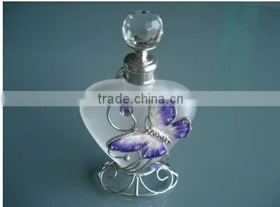 2016 Small butterfly crystal perfume bottle