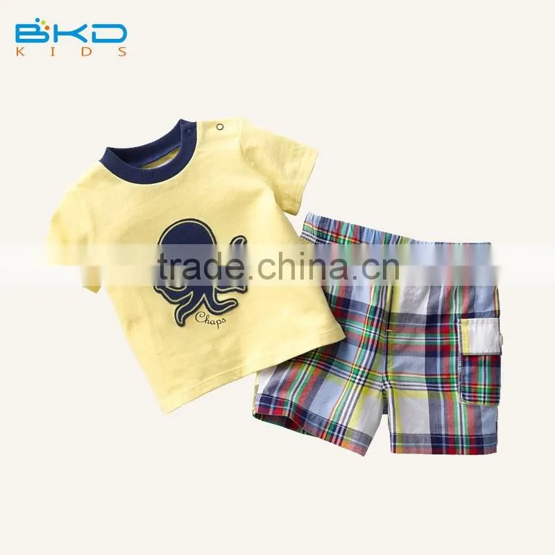 BKD Movtive print boys set, boys t-shirt and boys pants