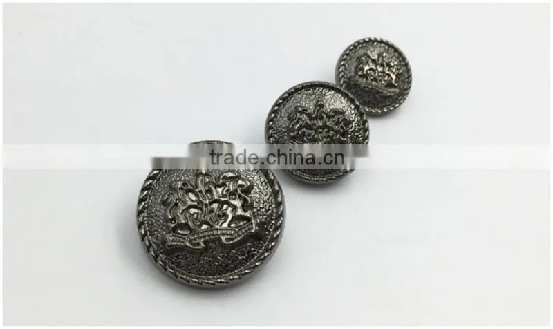 Black zinc alloy customized logo zipper slider