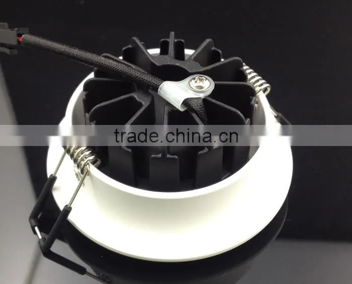 Diameter 85mm Cutting size75mm 5w 7w cob led downlight ,White finish ceiling led light