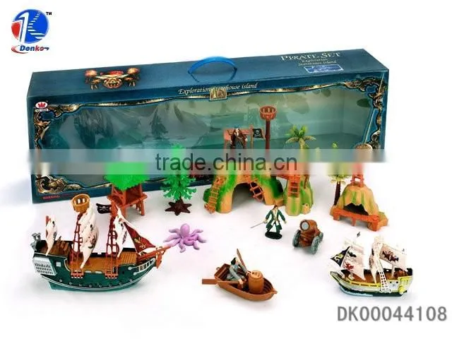 Pirate Ship Toy Pirate Set