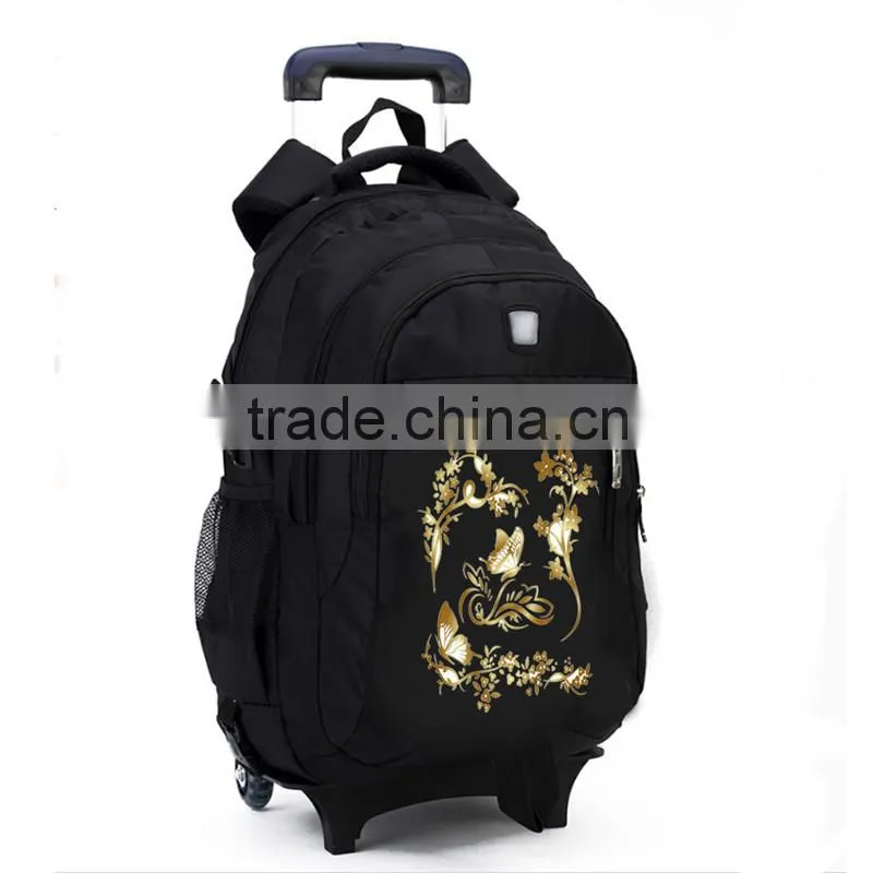 Korean Backpack With Wheels Wheeled School Backpack
