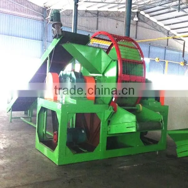 waste tire recycling rubber crumbs machine