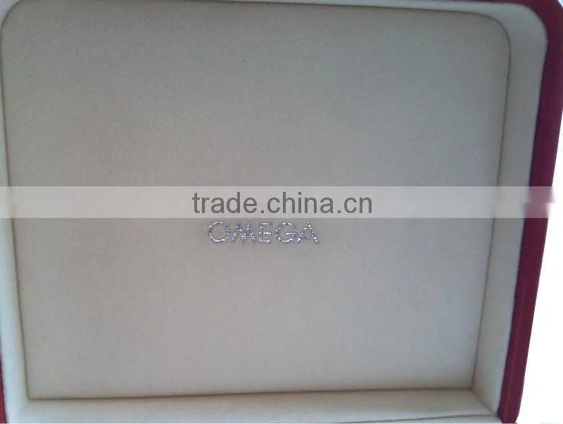 High quality Omega leather watch box for sale ,made in China