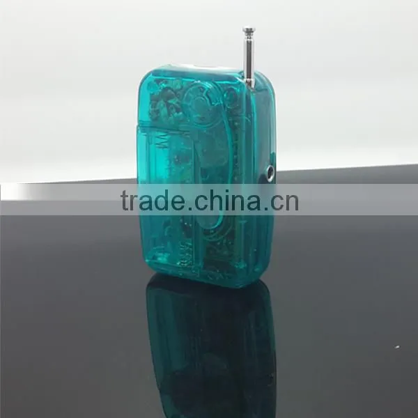 Hot sales lcd light with fm radio for promotion
