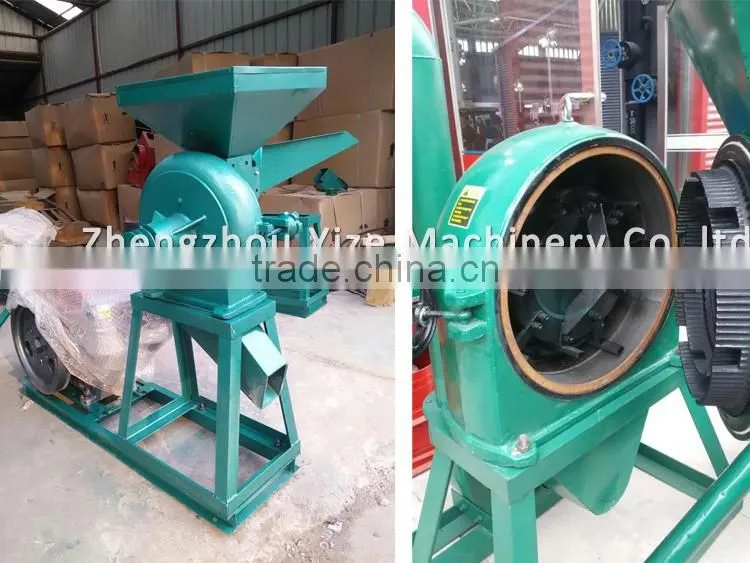 Easy to operate corn mill machine with prices / small type corn flour grain floor mill crusher