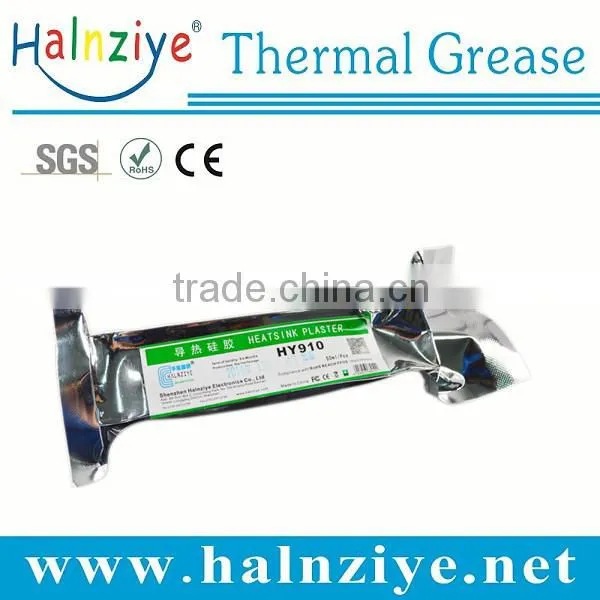 hot sell LED/CPU silicone Thermal conduction adhesive/heat glue (HY910)with SGS&RoHS&MSDS